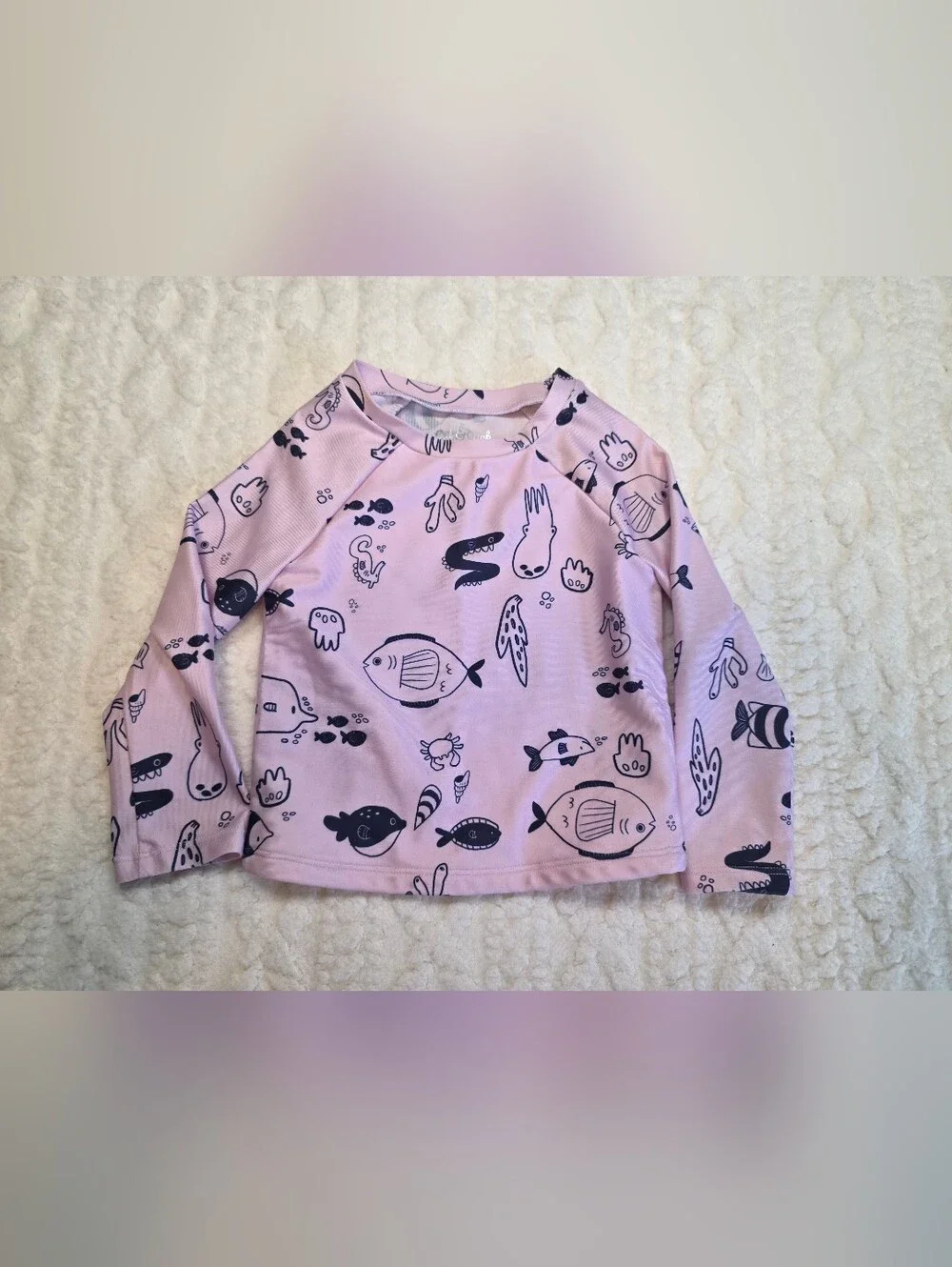 Toddler Rashguard Bundle 2T Carters Cat & Jack Swim Tops